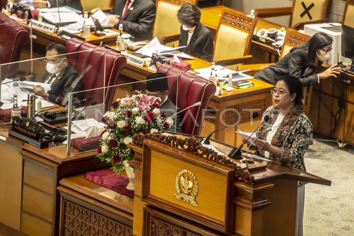 Rapat Paripurna Pembukaan Masa Sidang Dpr Antara Foto