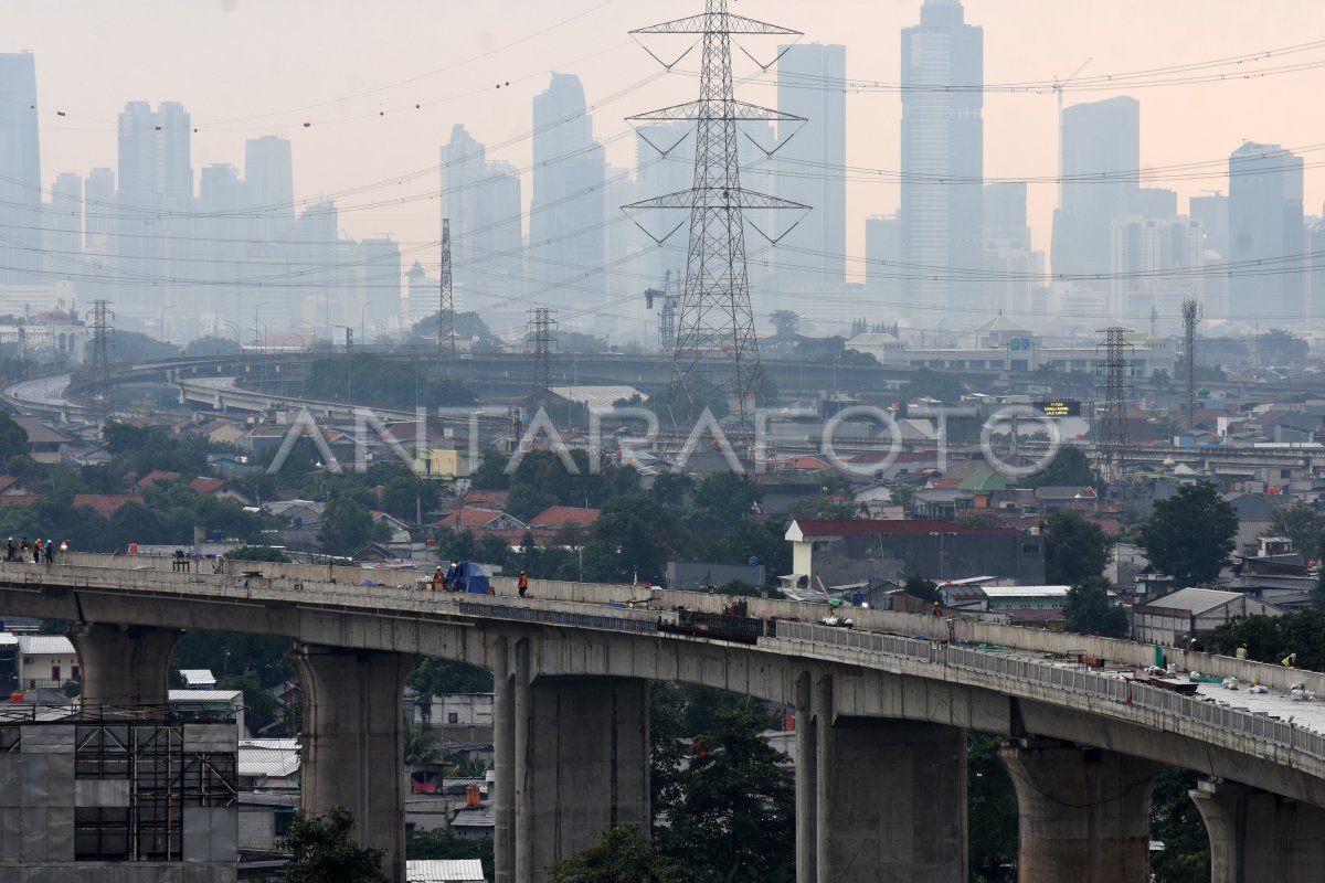 Anggaran Proyek Kereta Cepat Jakarta Bandung Membengkak Antara Foto