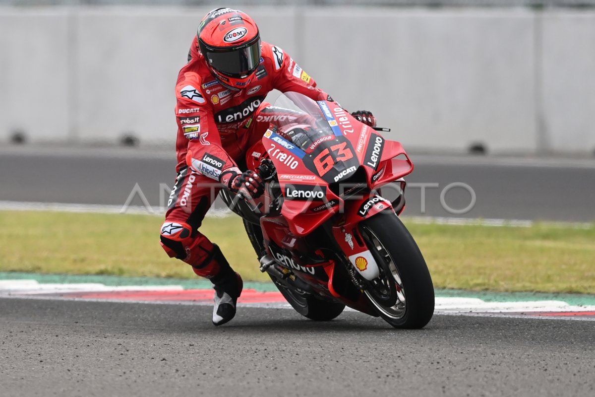 Hari Kedua Tes Pramusim Motogp Di Mandalika Antara Foto