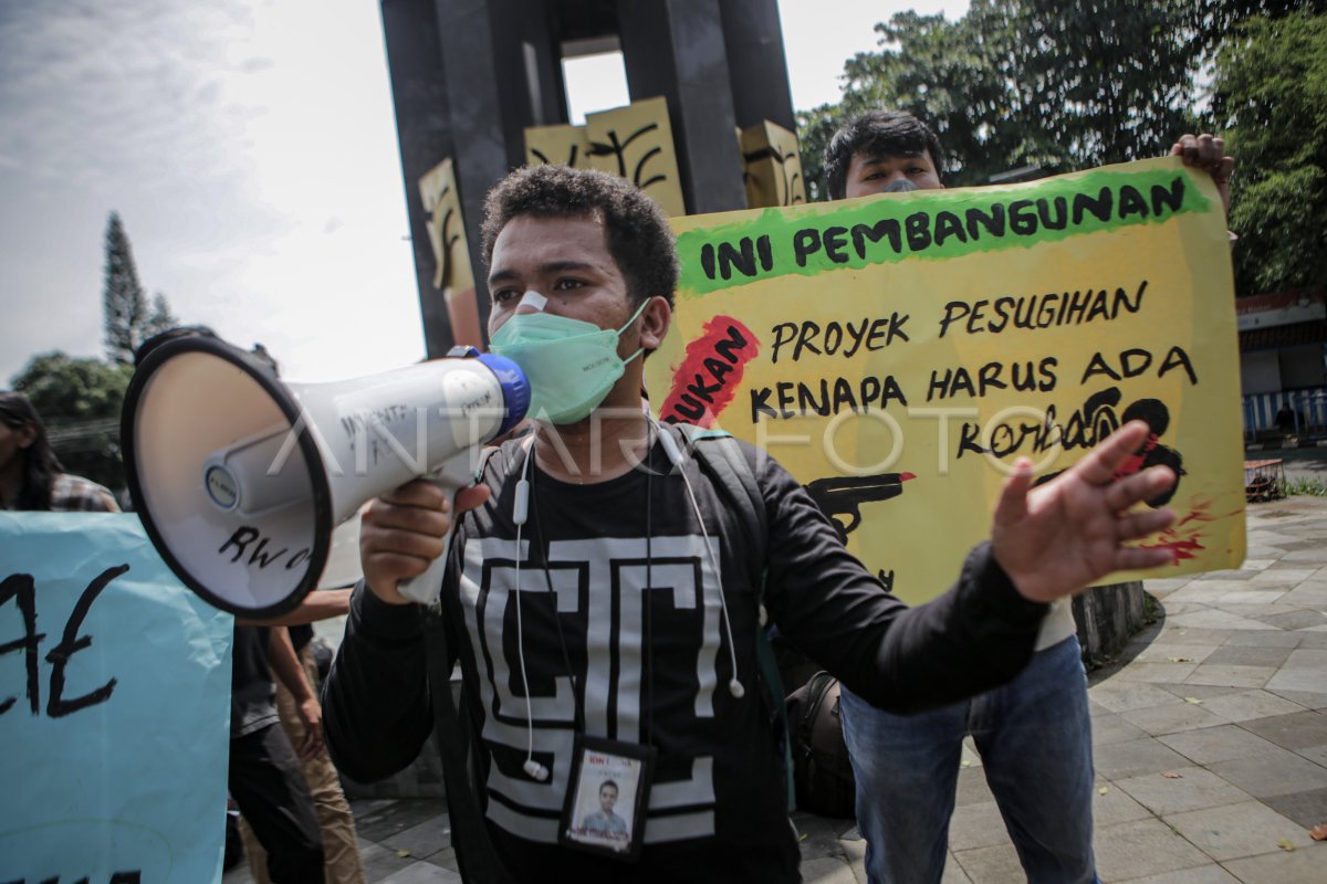 Aksi Tuntut Pengusutan Kekerasan Di Indonesia Antara Foto