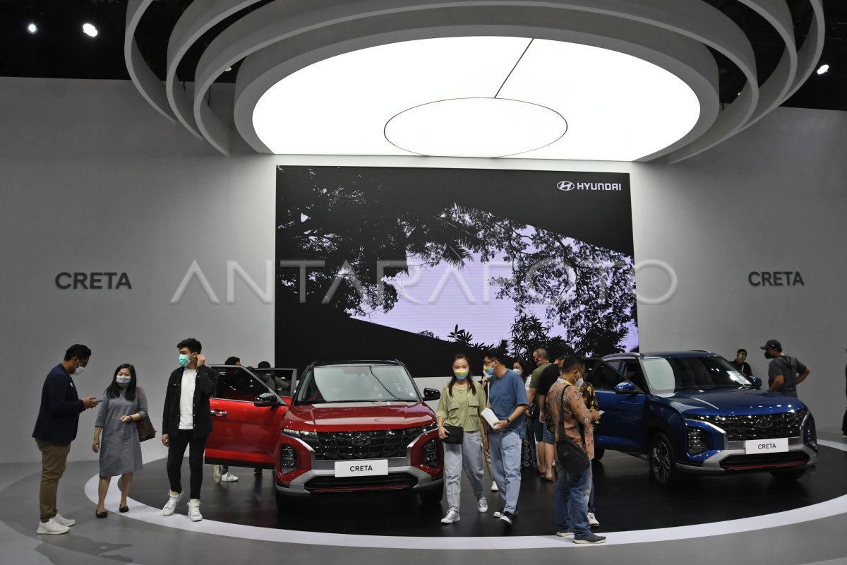 Pameran Jakarta Auto Week Gaikindo Antara Foto