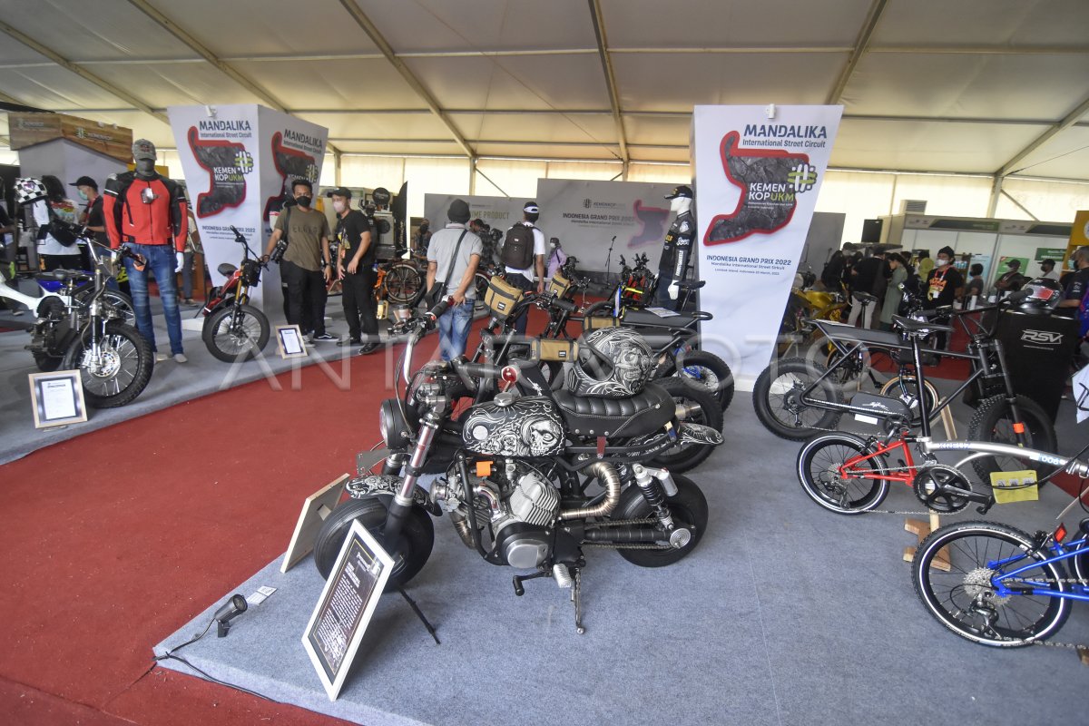 PAMERAN PRODUK UMKM DI MOTOGP MANDALIKA ANTARA Foto