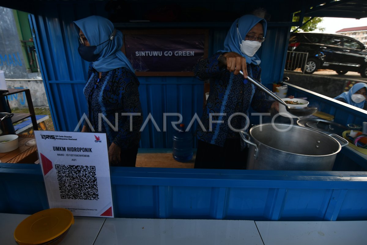 TARGET PENGGUNAAN QRIS DI UMKM ANTARA Foto