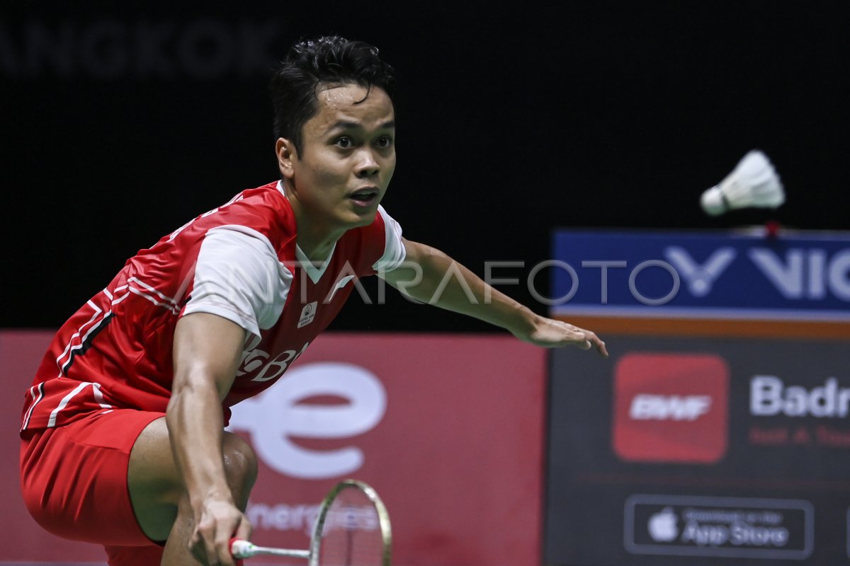 FINAL PIALA THOMAS 2020 GINTING DIKALAHKAN LAKSHYA SEN ANTARA Foto