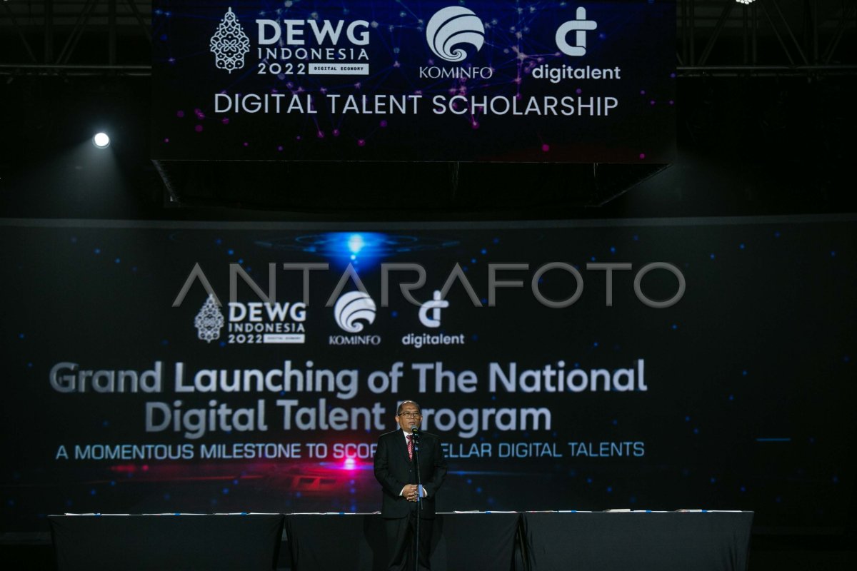 Peluncuran Program Digital Talent Kominfo Antara Foto