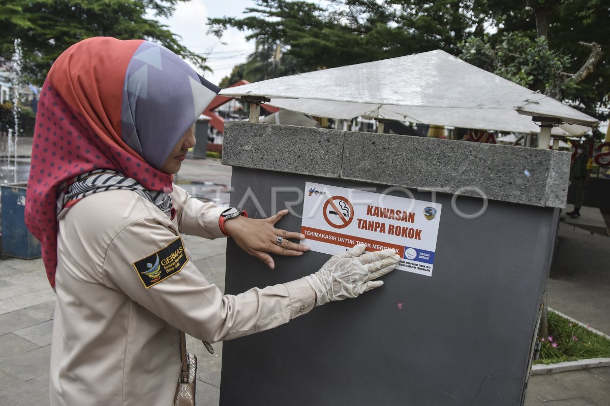 Aksi Hari Tanpa Tembakau Sedunia Antara Foto