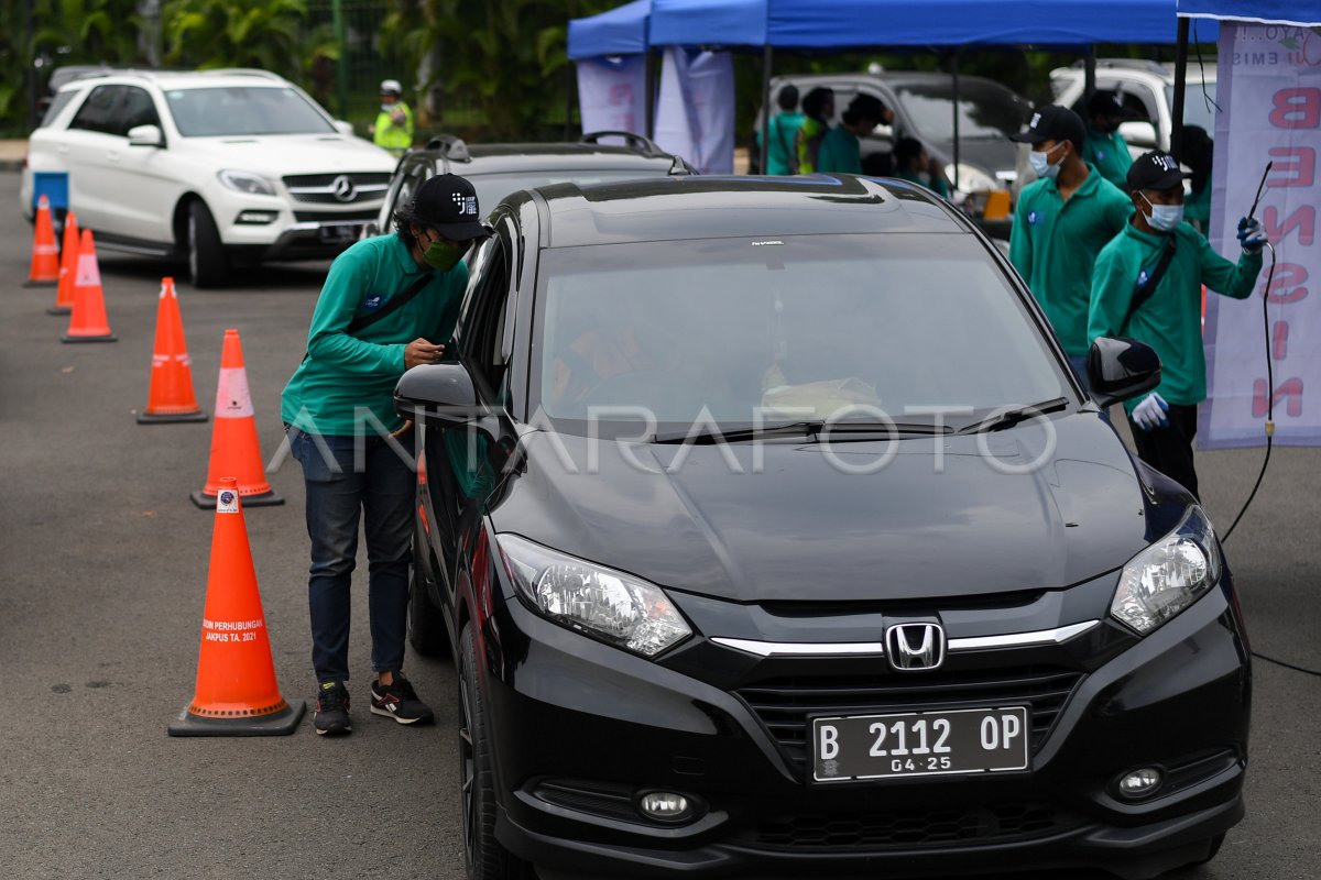 Uji Emisi Kendaraan Antara Foto