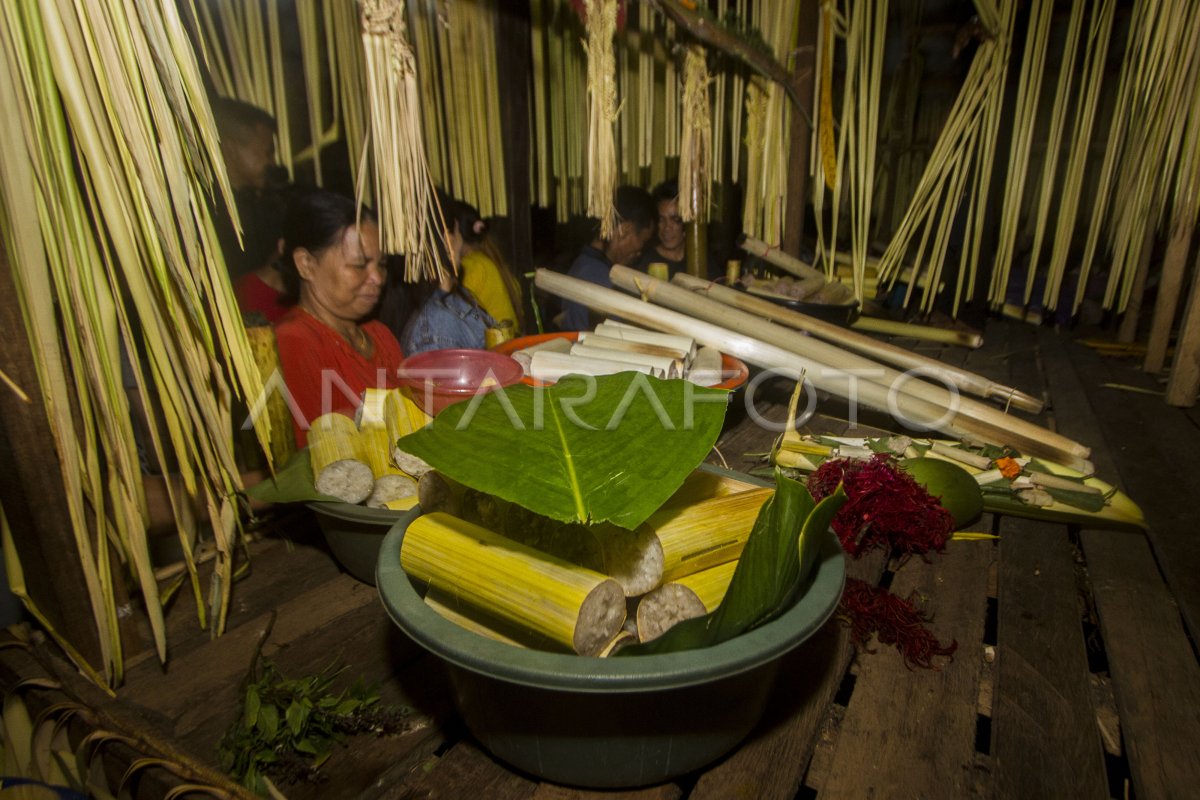 ARUH MEHANYARI DAYAK MERATUS LOKSADO ANTARA Foto