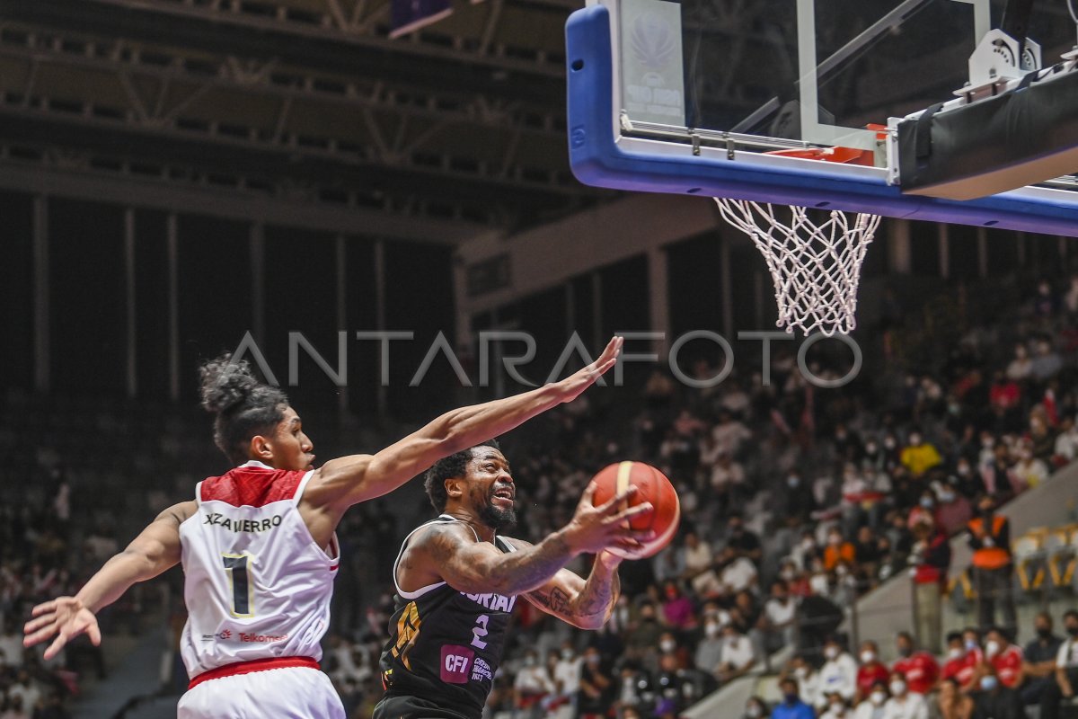 FIBA ASIA CUP 2022 YORDANIA KALAHKAN INDONESIA ANTARA Foto