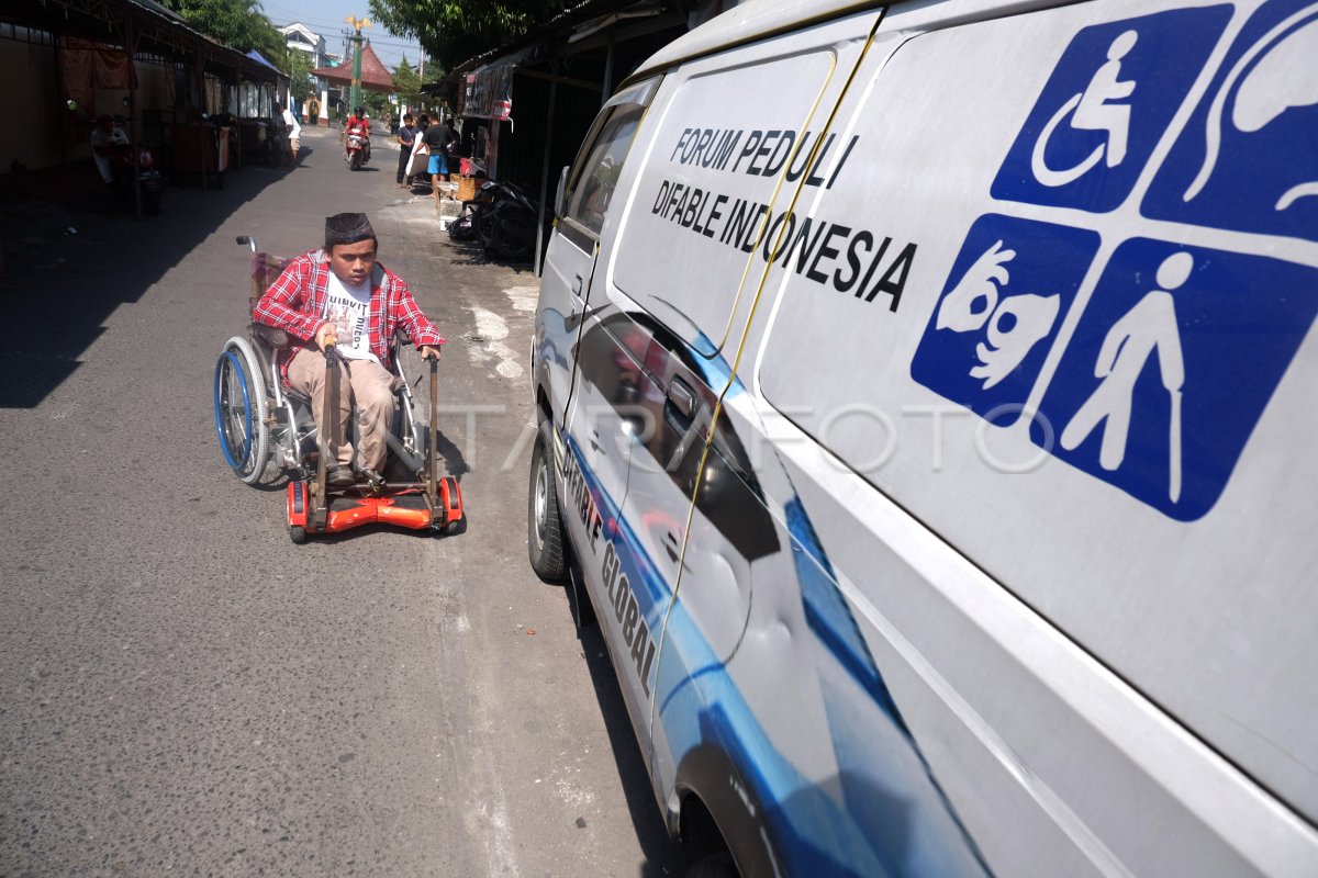 INOVASI KURSI RODA PENYANDANG DISABILITAS ANTARA Foto