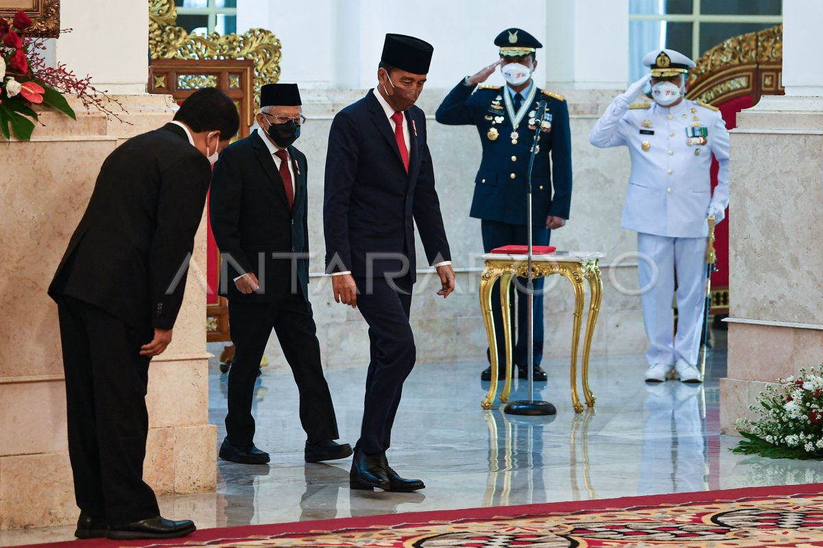 PENGANUGERAHAN TANDA KEHORMATAN REPUBLIK INDONESIA ANTARA Foto