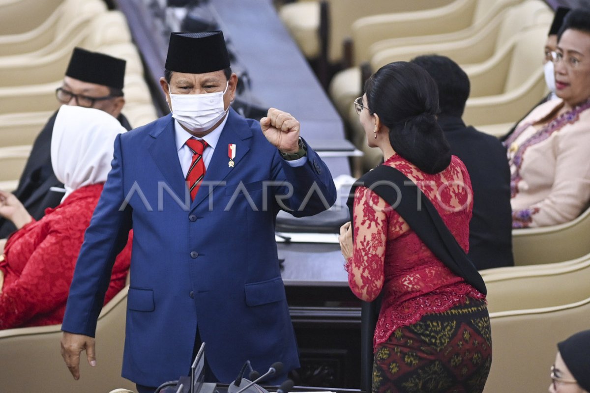 SIDANG TAHUNAN MPR 2022 ANTARA Foto