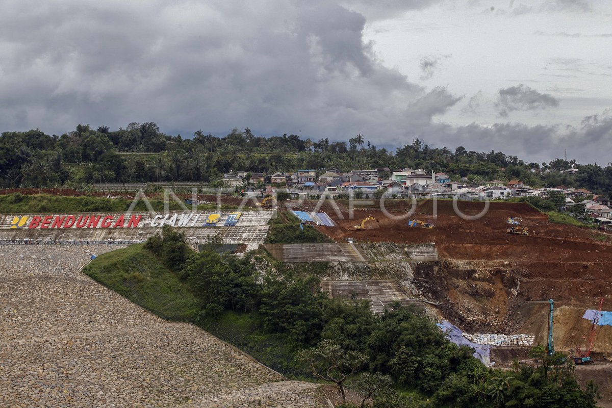 Target Penyelesaian Pembangunan Bendungan Ciawi Dan Sukamahi Antara Foto