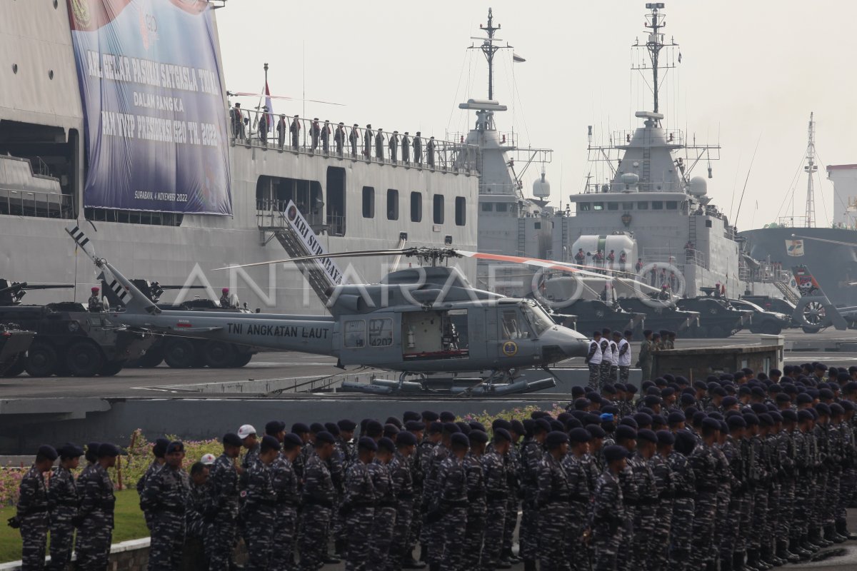 APEL PASUKAN DAN ALUTSISTA PENGAMANAN KTT G20 ANTARA Foto