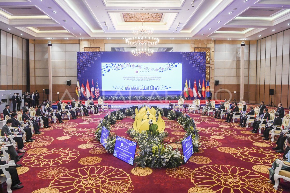 Pertemuan Pemimpin Asean Aipa Antara Foto