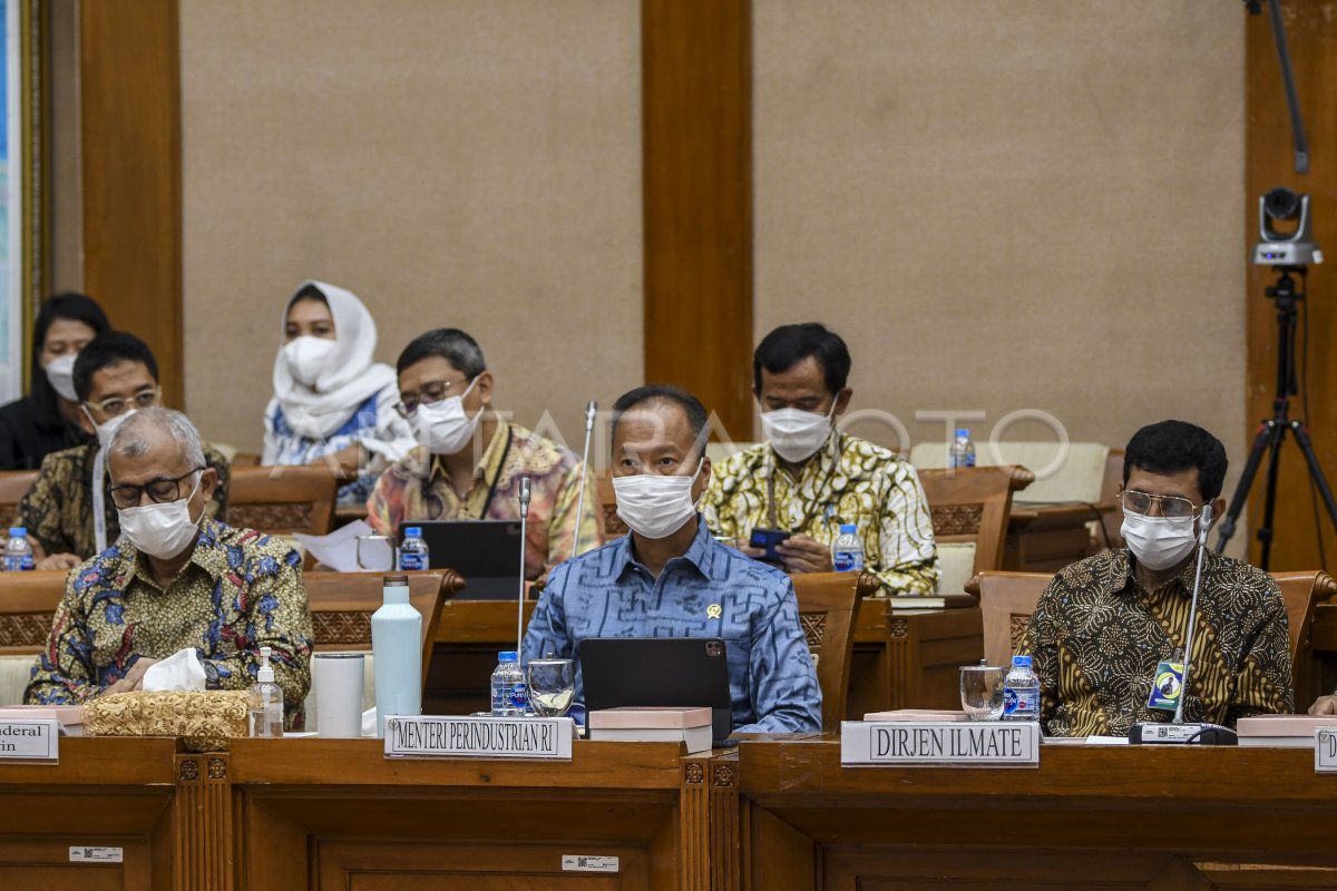 Raker Kementerin Perindustrian Dengan Komisi Vii Dpr Antara Foto