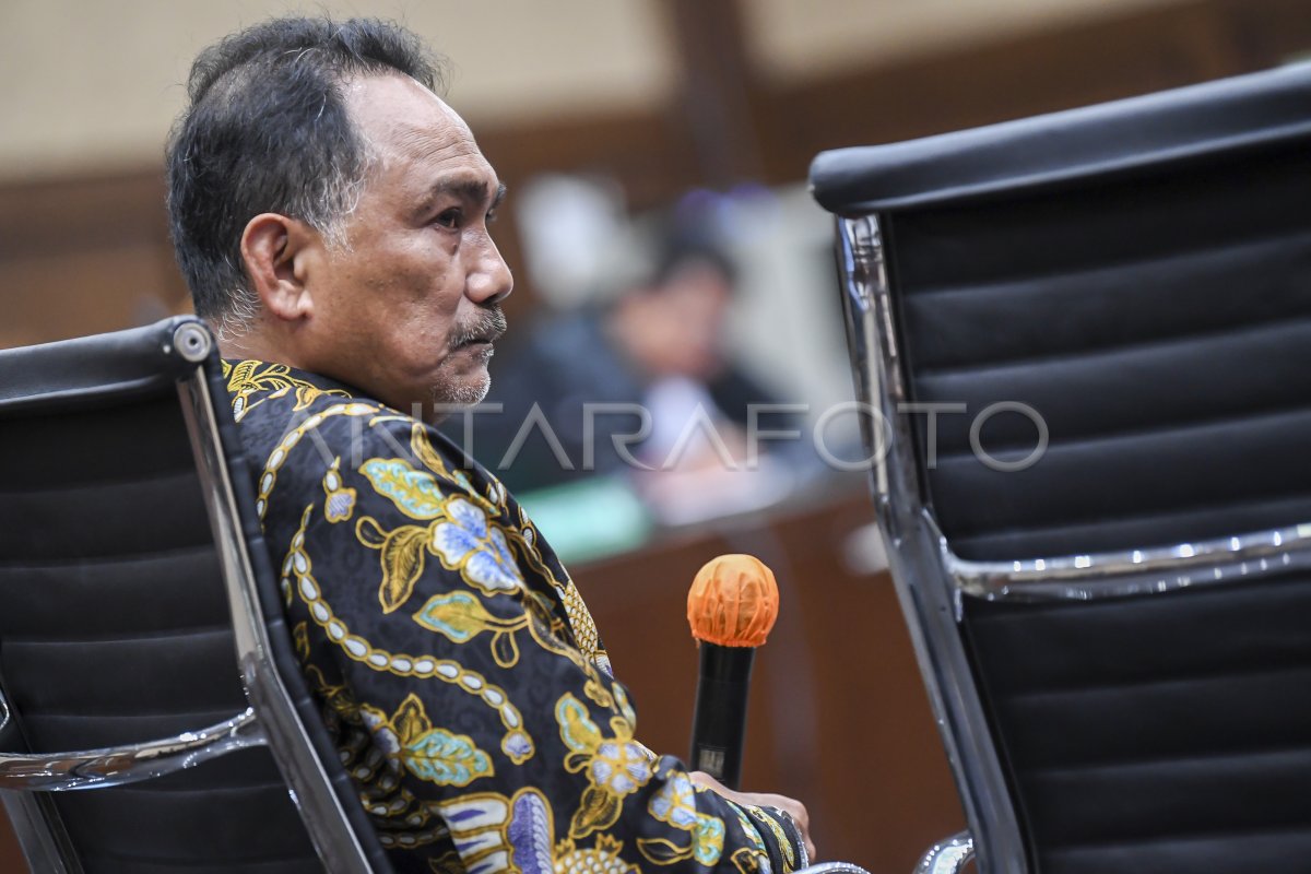 Sidang Lanjutan Kasus Korupsi Minyak Goreng Antara Foto