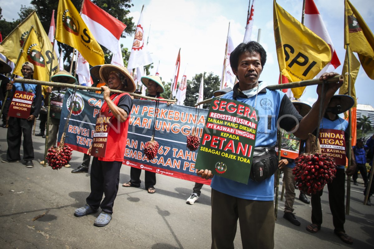 Aksi Partai Buruh Antara Foto