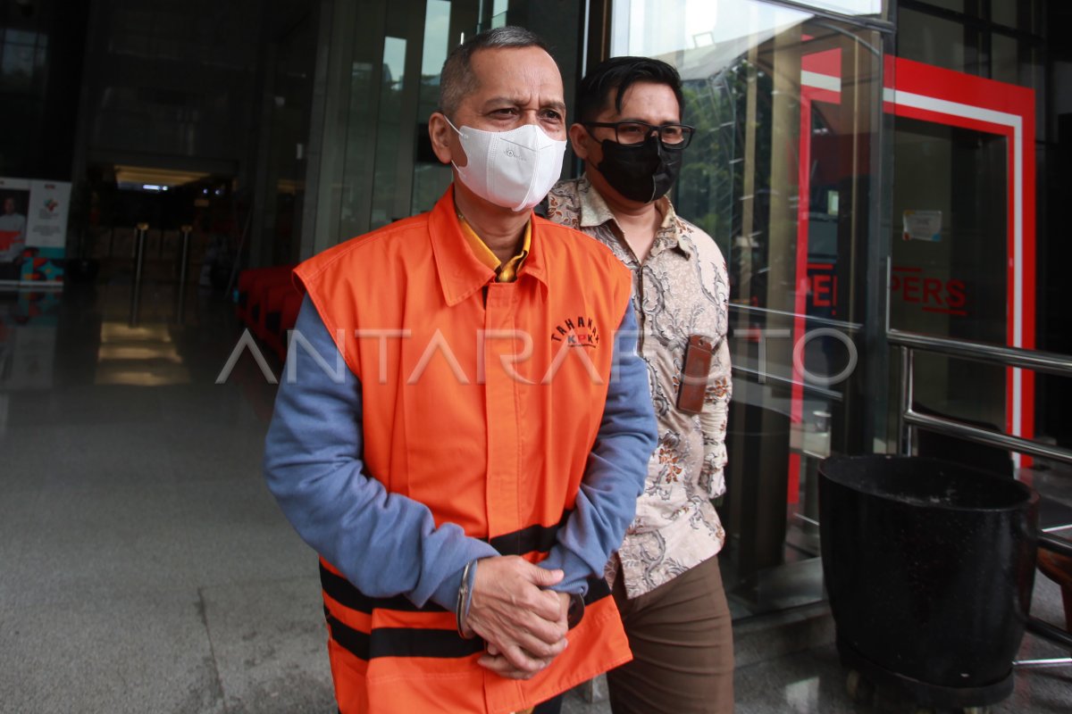 Pemeriksaaan Rektor Nonaktif Unila Antara Foto