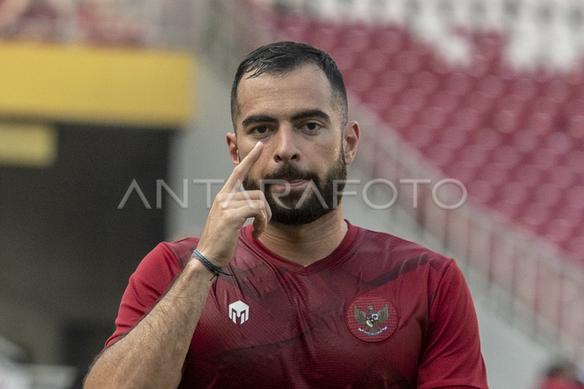 LATIHAN TIMNAS INDONESIA JELANG AFF 2022 ANTARA Foto