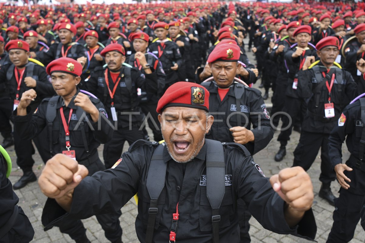 Hut Ke Tahun Pdi Perjuangan Antara Foto