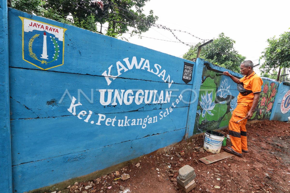 PROGRAM PENATAAN KAWASAN DI DKI JAKARTA ANTARA Foto