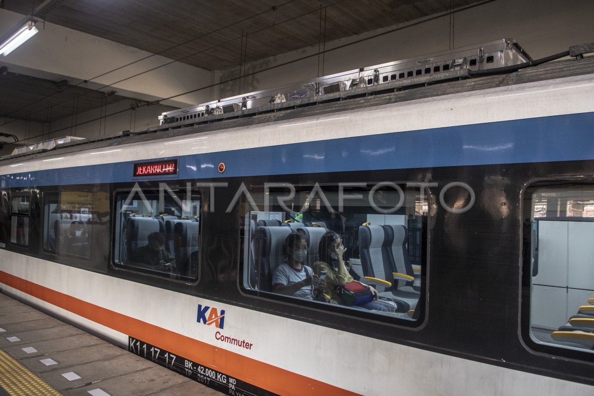 PT RAILINK TIDAK LAGI MENJADI OPERATOR KA BANDARA SOETTA ANTARA Foto