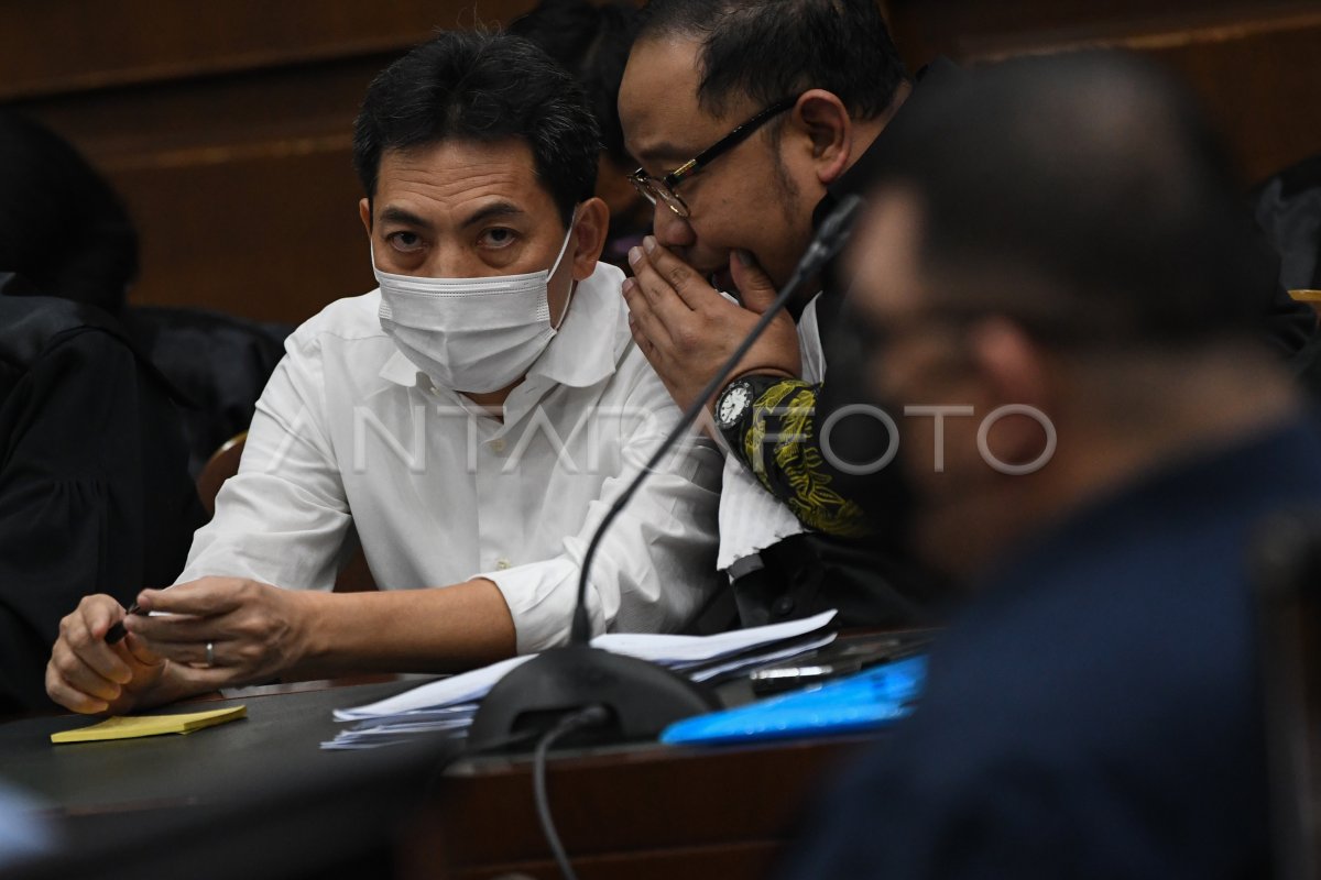 SIDANG LANJUTAN KORUPSI SATELIT KEMENHAN ANTARA Foto