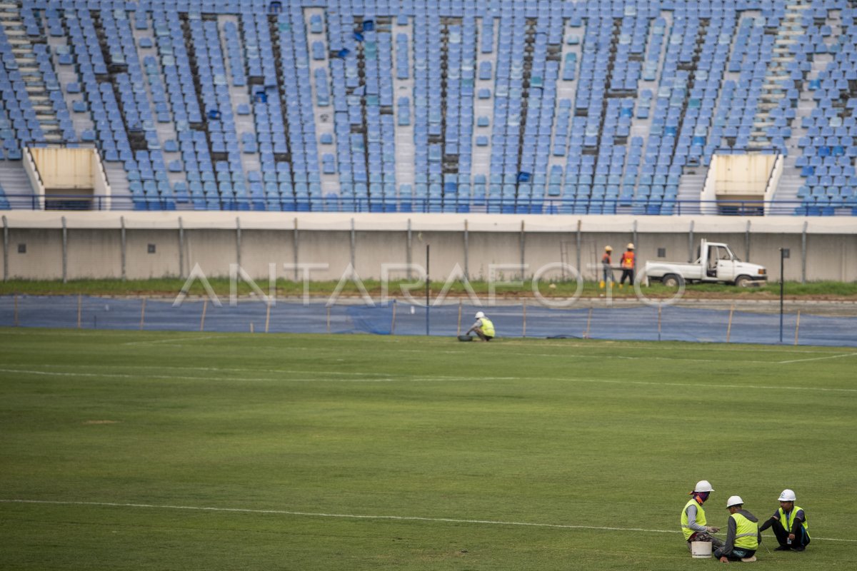 Renovasi Stadion Si Jalak Harupat Antara Foto