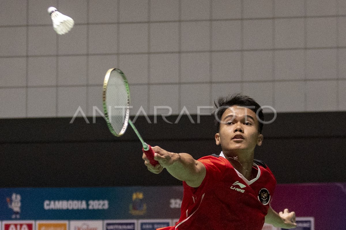 Indonesia Raih Emas Bulu Tangkis Beregu Putra Sea Games Antara Foto