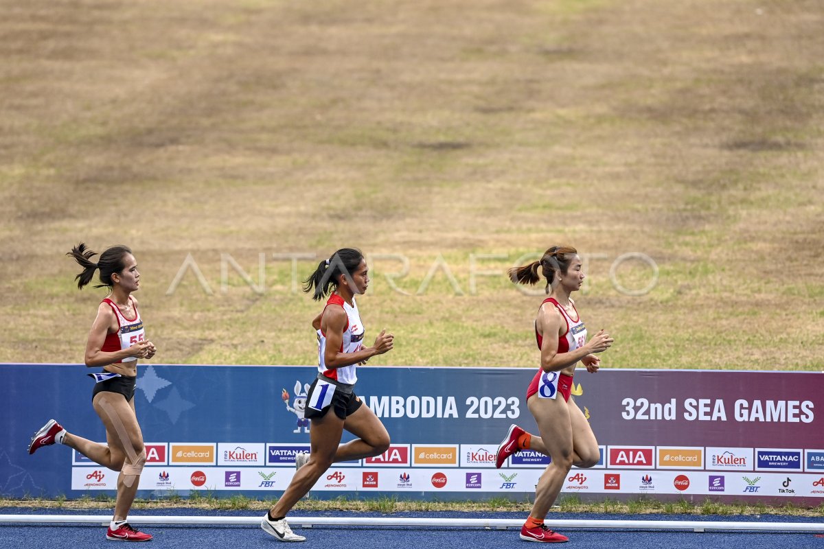 Odekta Raih Perunggu Lari 10 000 Meter Sea Games 2023 ANTARA Foto