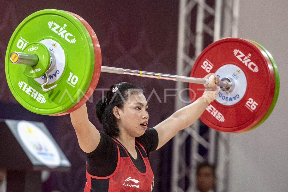 Lifter Tsabitha Alfiah Raih Emas SEA Games 2023 ANTARA Foto