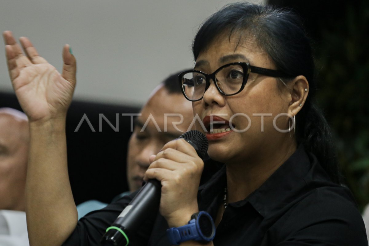 Diskusi Tolak Pembunuhan Demokrasi Dan Anti Korupsi ANTARA Foto