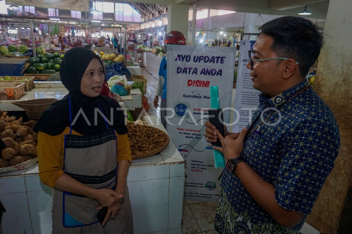 Sosialisasi Layanan BPJS Kesehatan ANTARA Foto