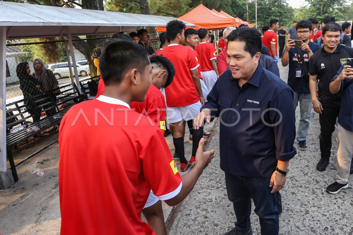 Seleksi Timnas U Antara Foto