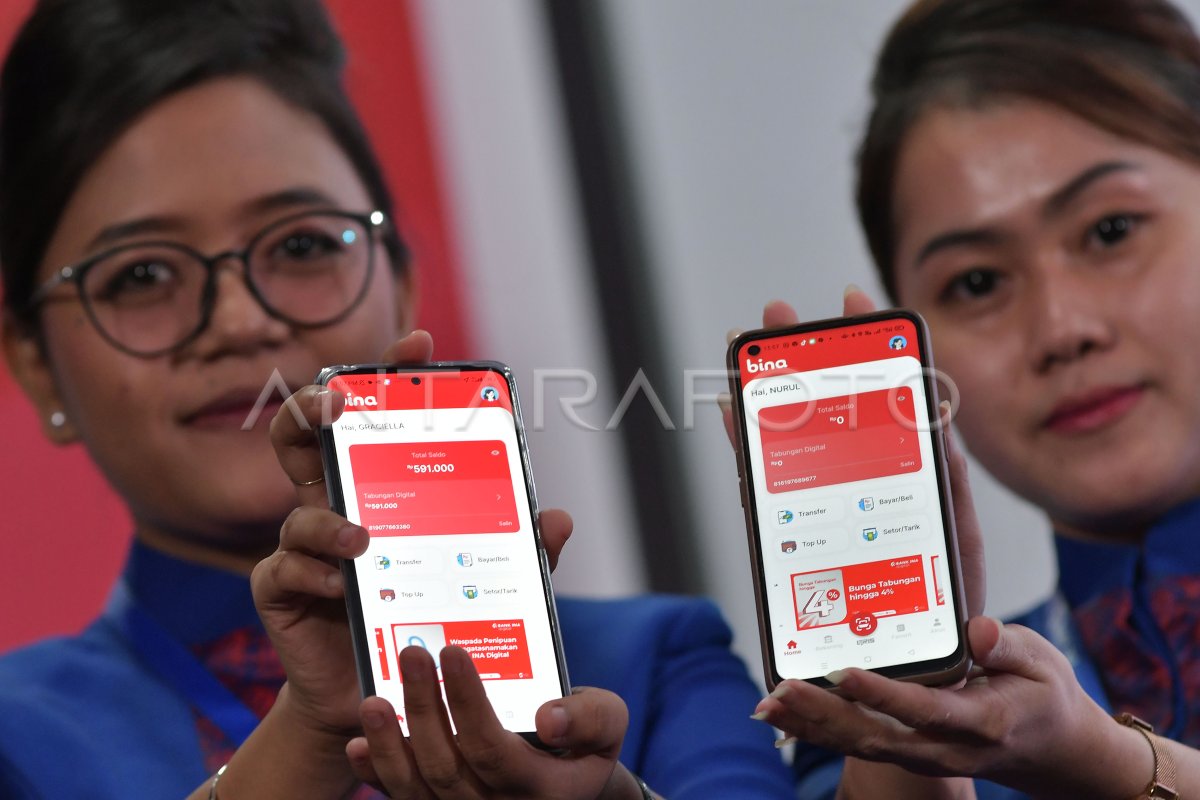 Peluncuran Layanan Digital Bank Ina Antara Foto