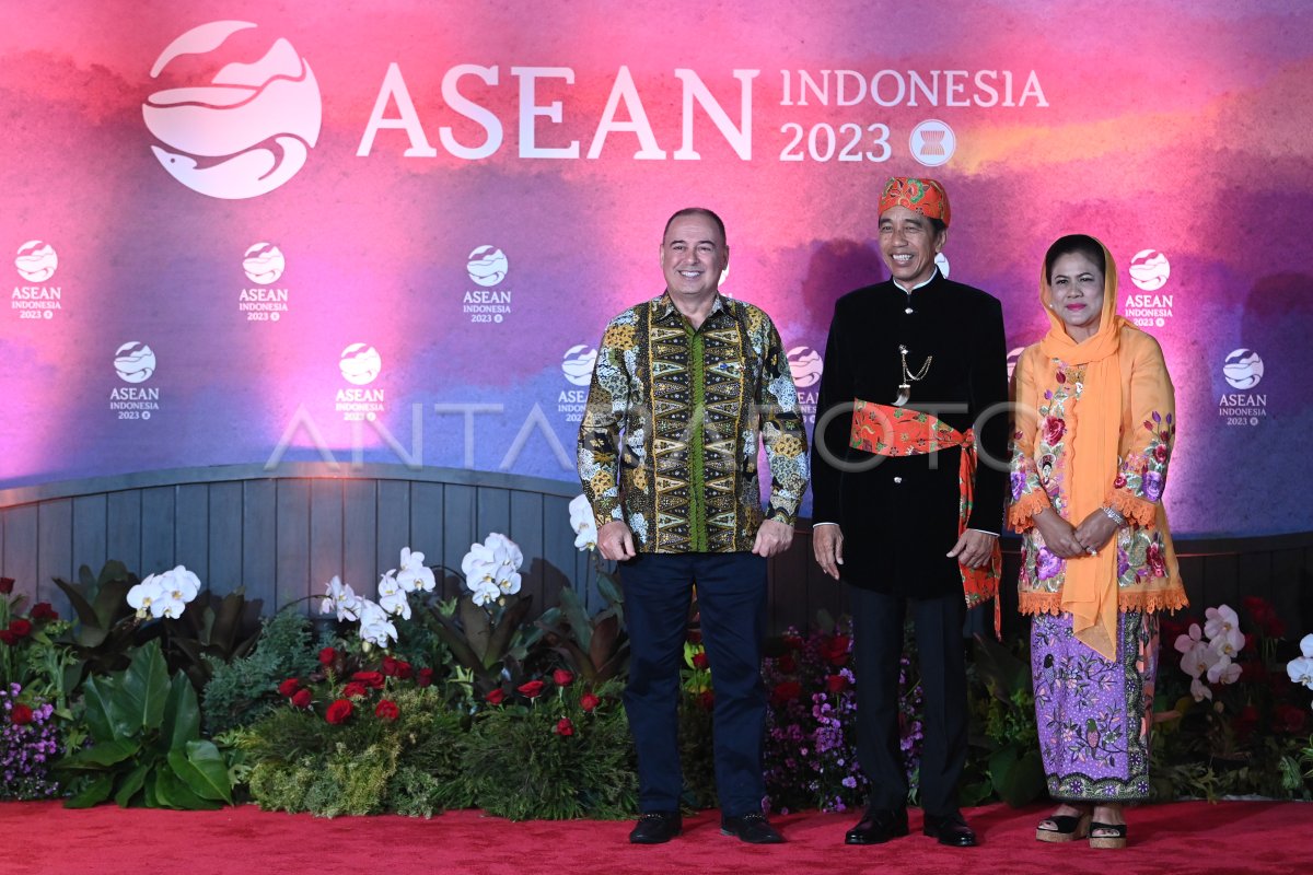 Gala Dinner KTT Ke 43 ASEAN 2023 ANTARA Foto