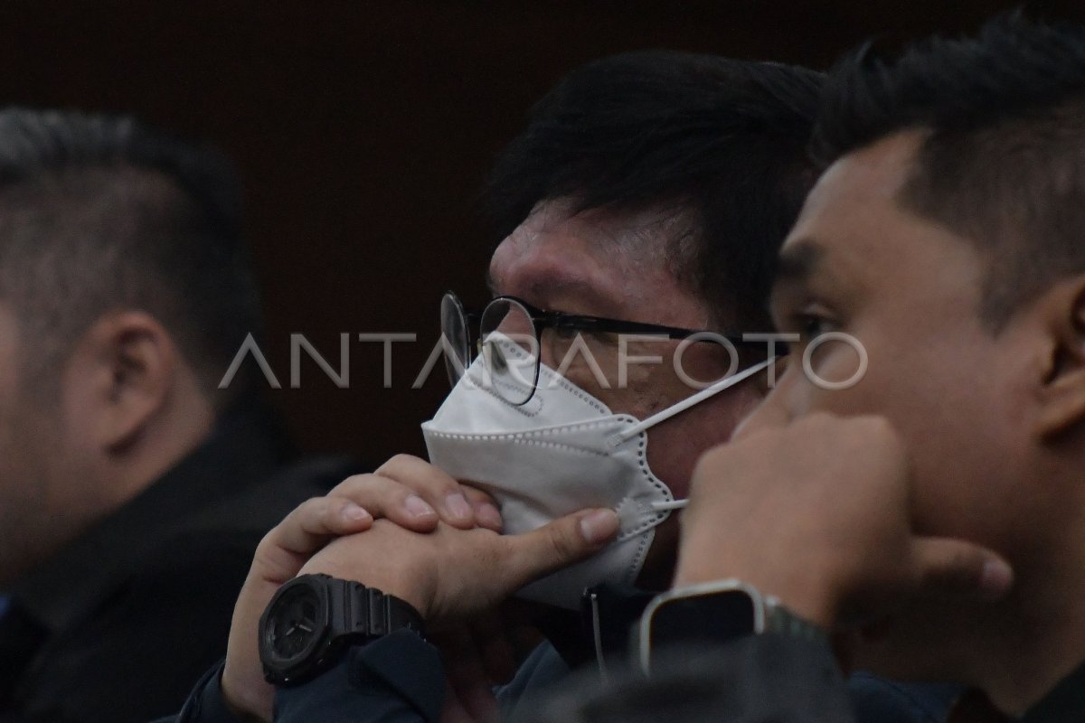 Sidang Lanjutan Korupsi BTS ANTARA Foto