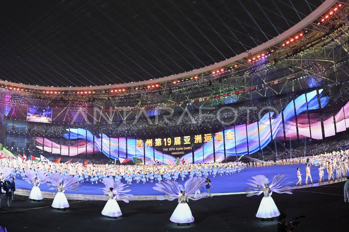 Upacara Pembukaan Asian Games Hangzhou Antara Foto