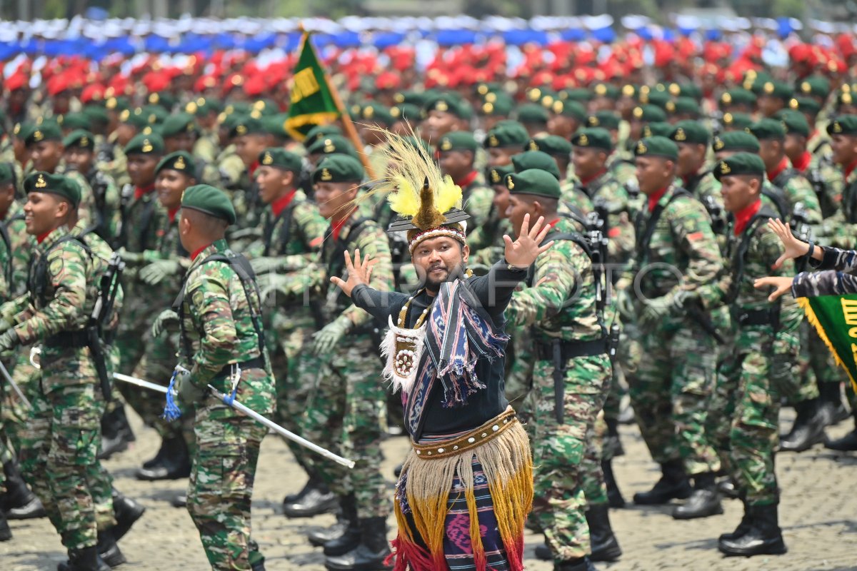 Peringatan Hut Ke Tni Antara Foto