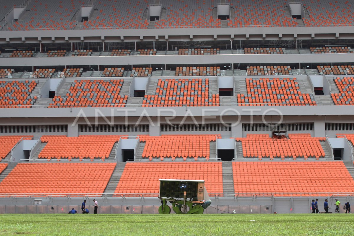 Persiapan JIS Menjelang Piala Dunia U 17 ANTARA Foto