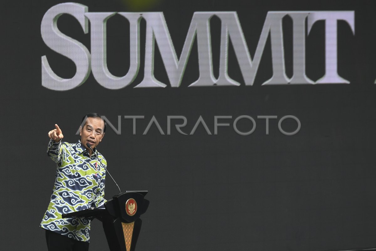 Pembukaan BNI Investor Daily Summit 2023 ANTARA Foto