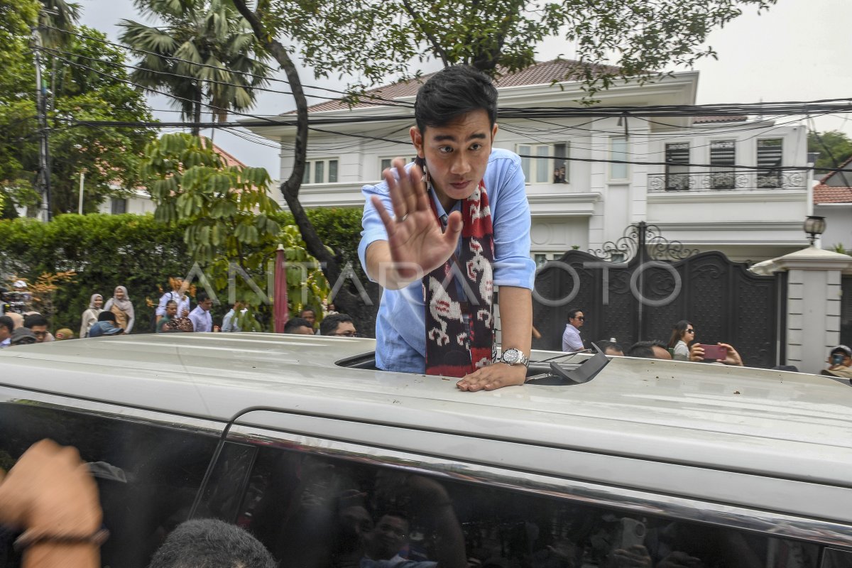 Prabowo Gibran Usai Daftar Pilpres Di Kpu Antara Foto