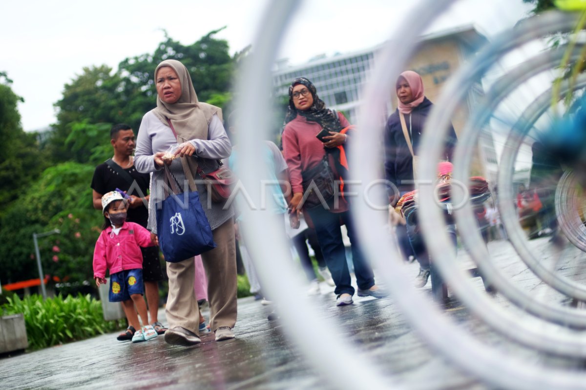 Kunjungan Wisatawan Nusantara 2023 ANTARA Foto