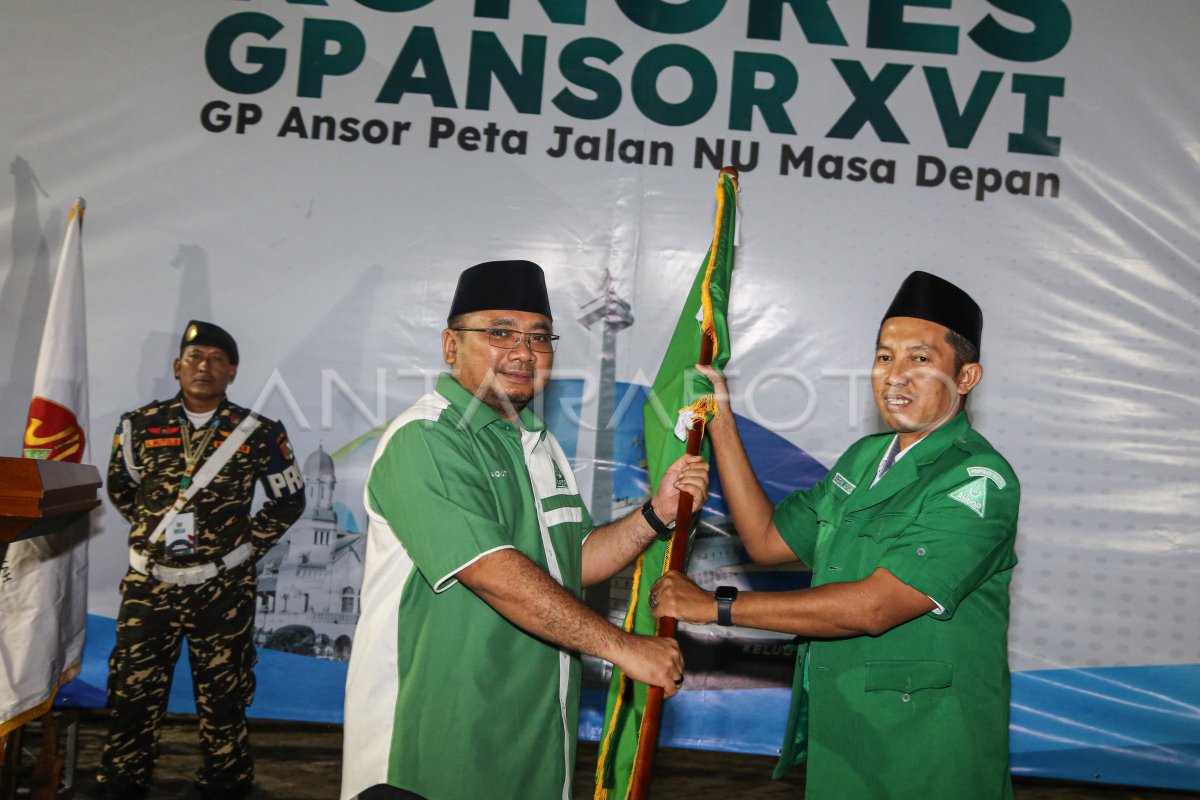 Sertijab Ketua Umum GP Ansor Di Pelabuhan Semarang ANTARA Foto