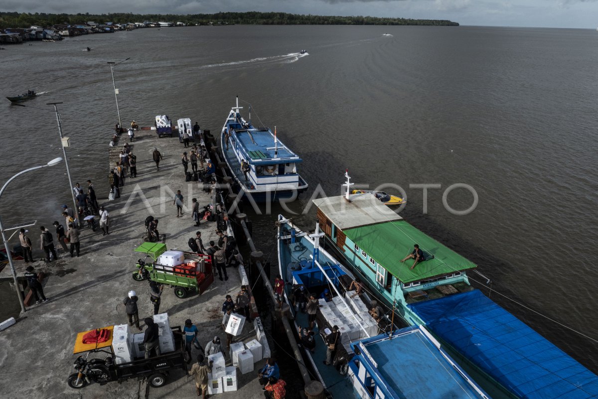 Kpu Asmat Distribusikan Logistik Pemilu Untuk Distrik Terluar