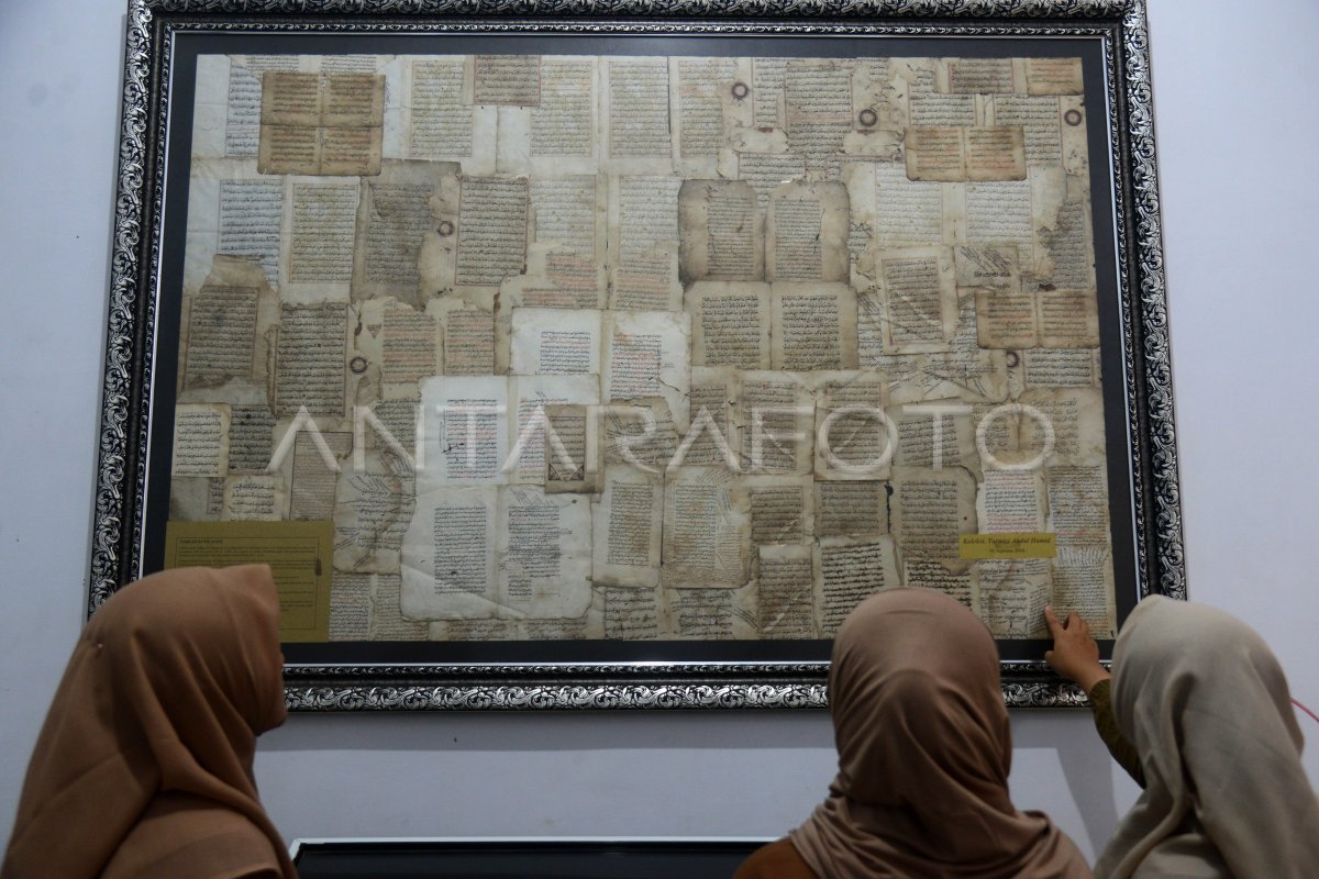 Pelestarian Manuskrip Kuno Kerajaan Aceh Darussalam Antara Foto