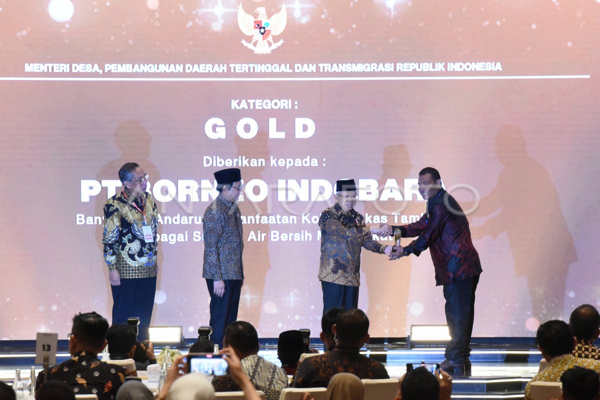 Wapres Hadiri CSR Dan Pengembangan Desa Berkelanjutan Awards 2024