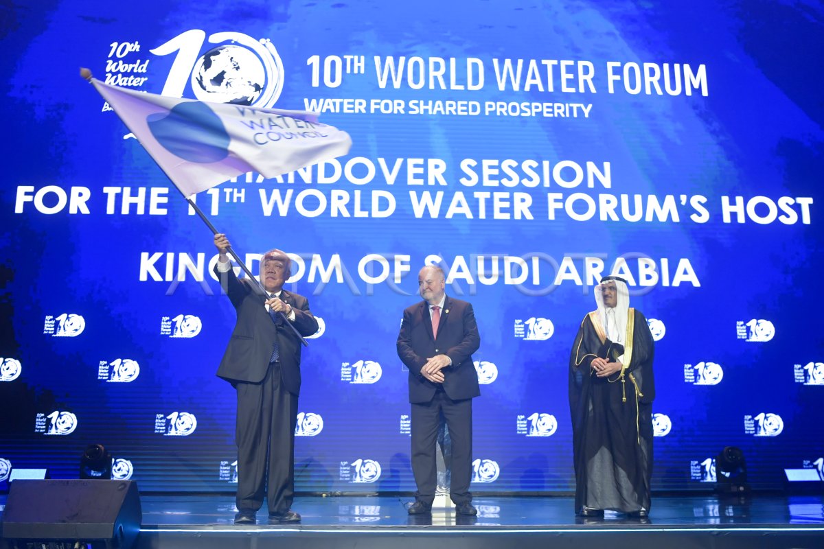 Penutupan World Water Forum Ke Antara Foto