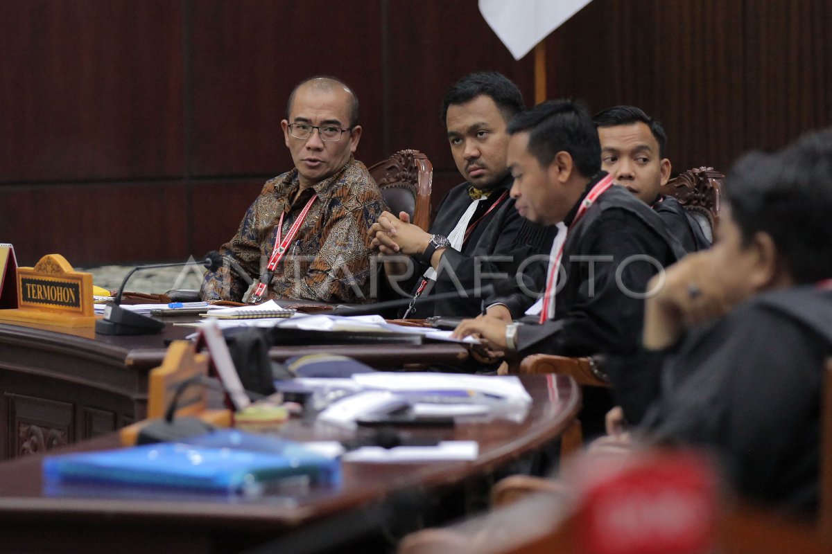 Sidang MK PHPU DPR DPRD Pileg 2024 ANTARA Foto